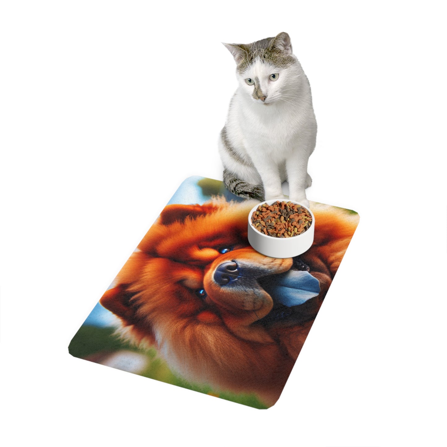 Pet Food Mat (12x18) - Chow Chow