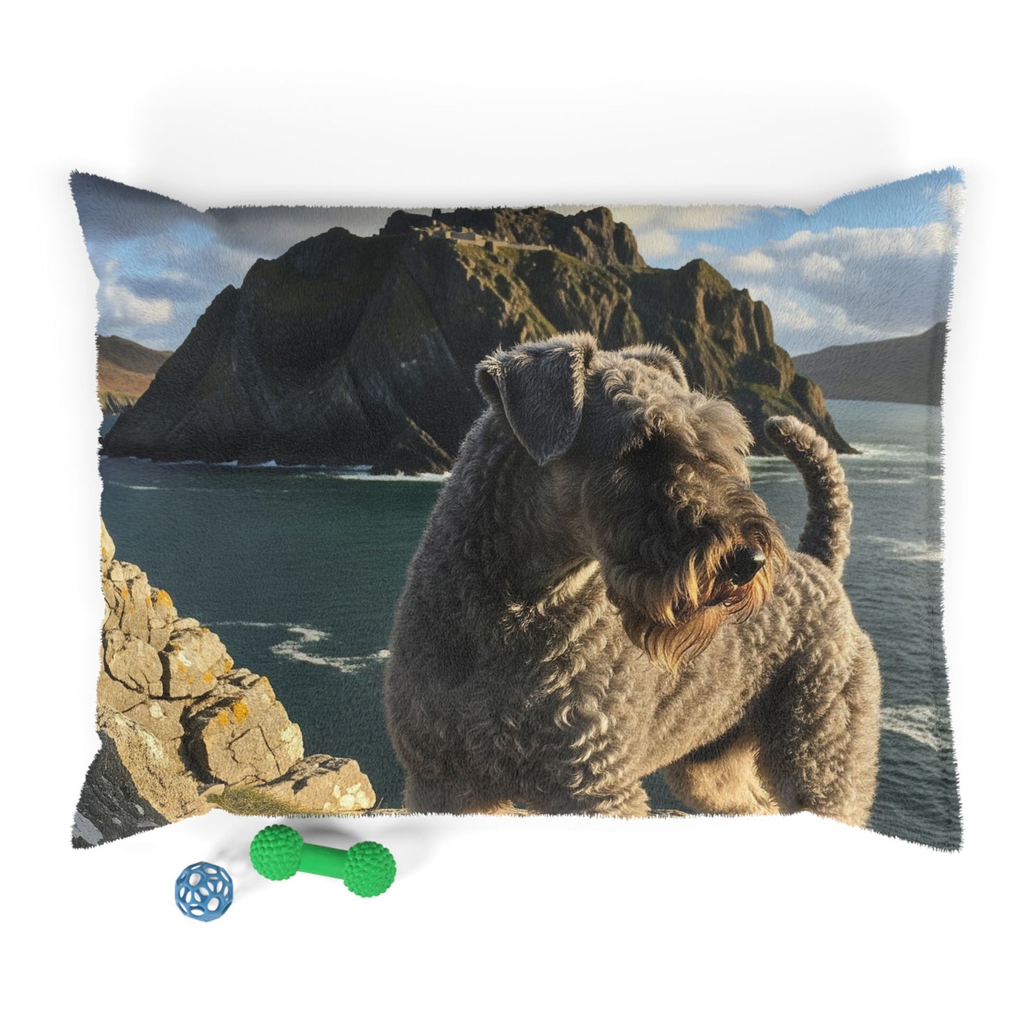 Kerry Blue Terrier Pet Bed
