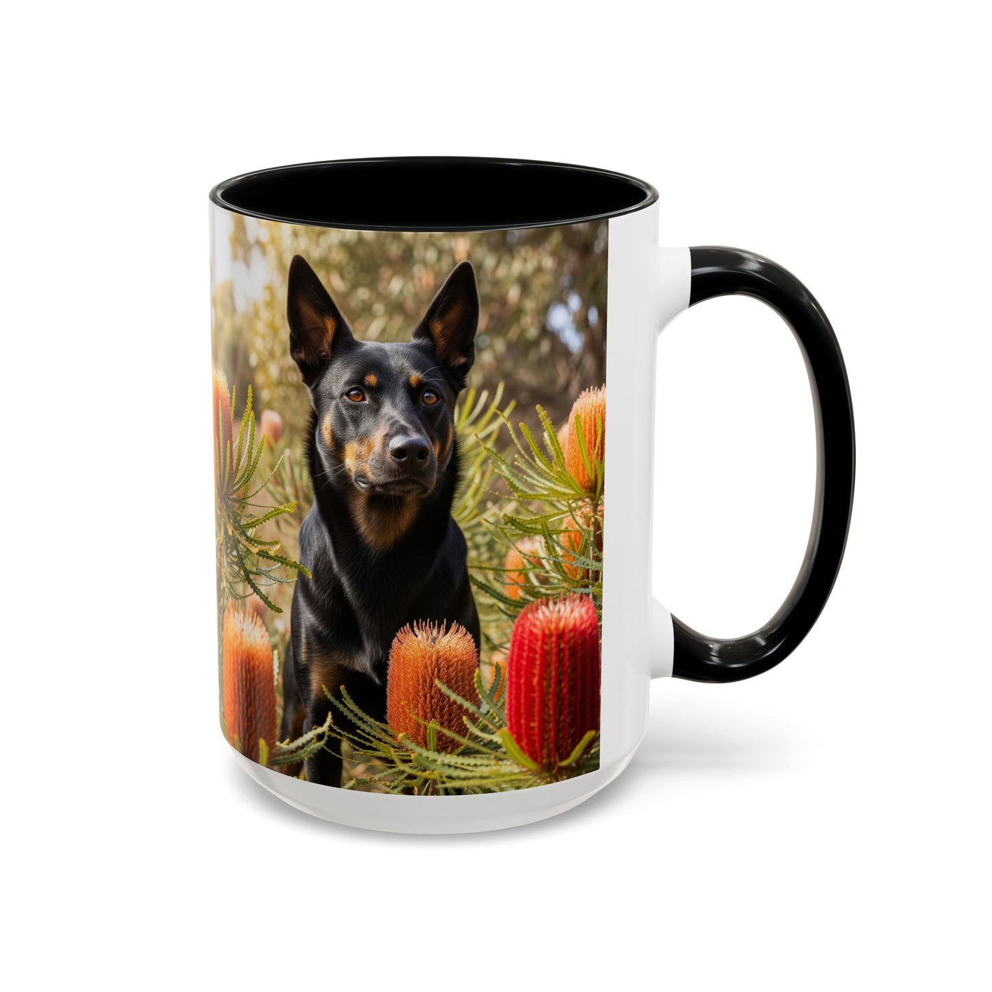 Working Kelpie Accent Coffee Mug - Perfect Gift for Dog Lovers