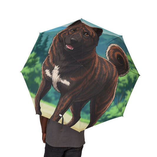 Kai Ken Semi-Automatic Foldable Umbrella