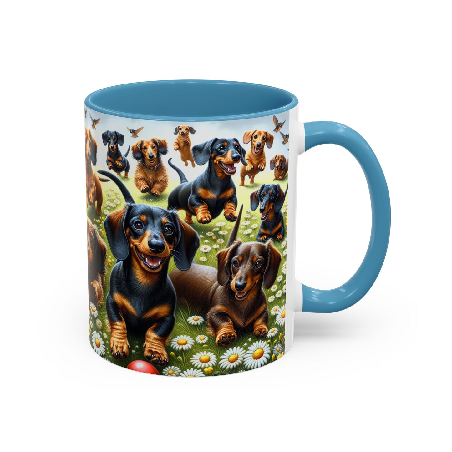 Dachshund Accent Coffee Mug - Perfect Gift for Dog Lovers