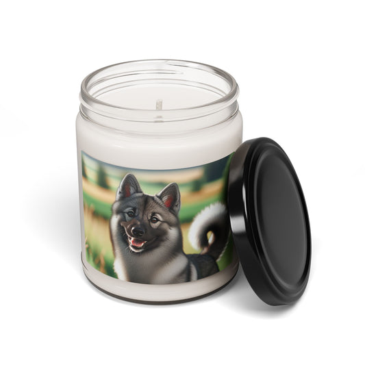 Norwegian Elkhound- Scented Soy Candle, 9oz