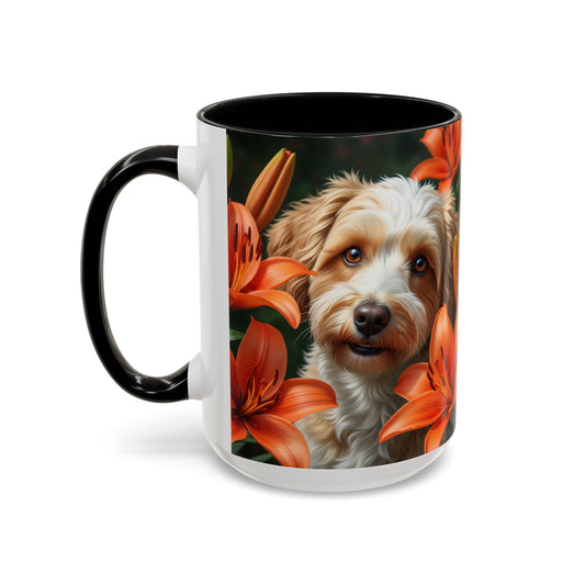 Schnoodle Accent Coffee Mug - Perfect Gift for Dog Lovers
