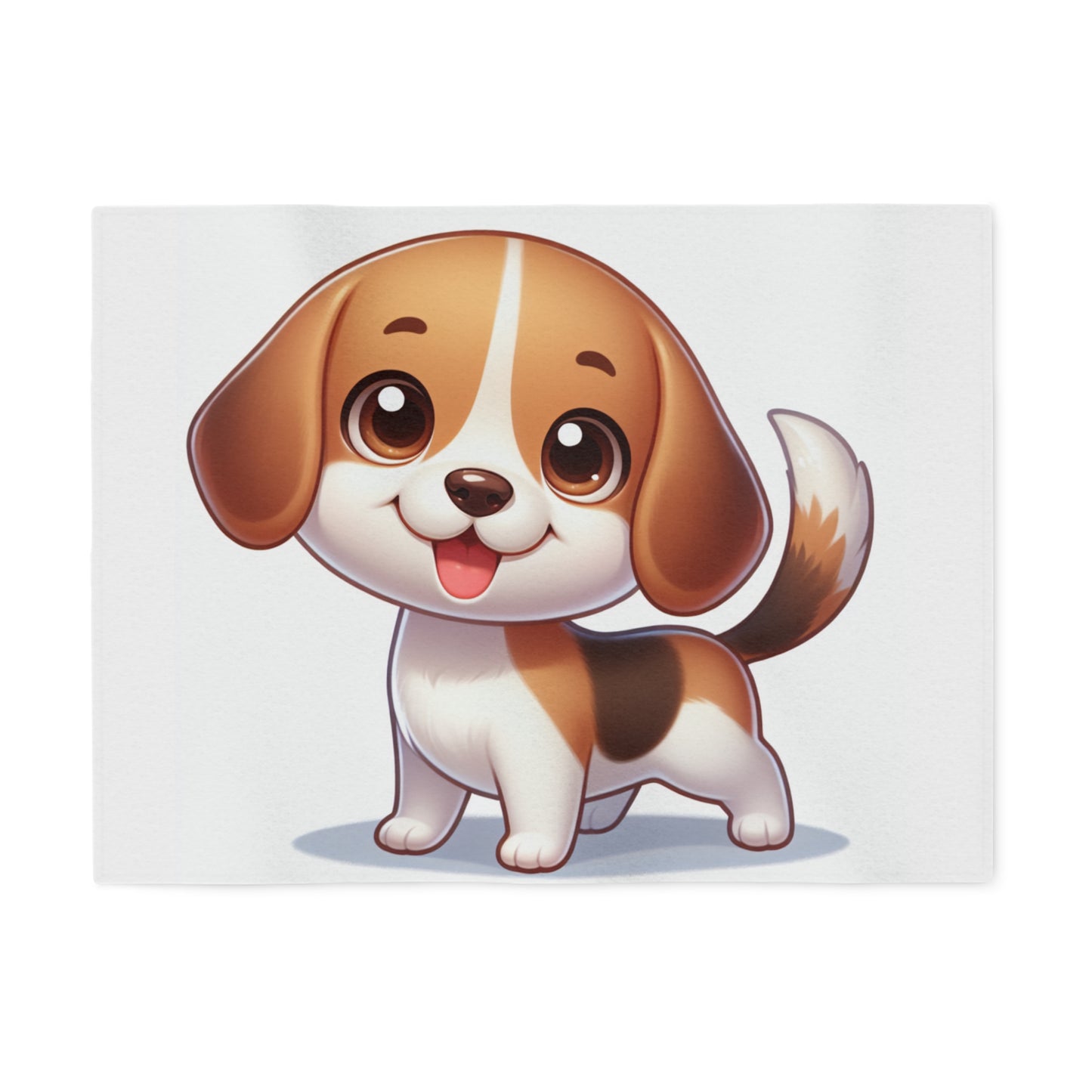 Beagle Sweatshirt Blanket