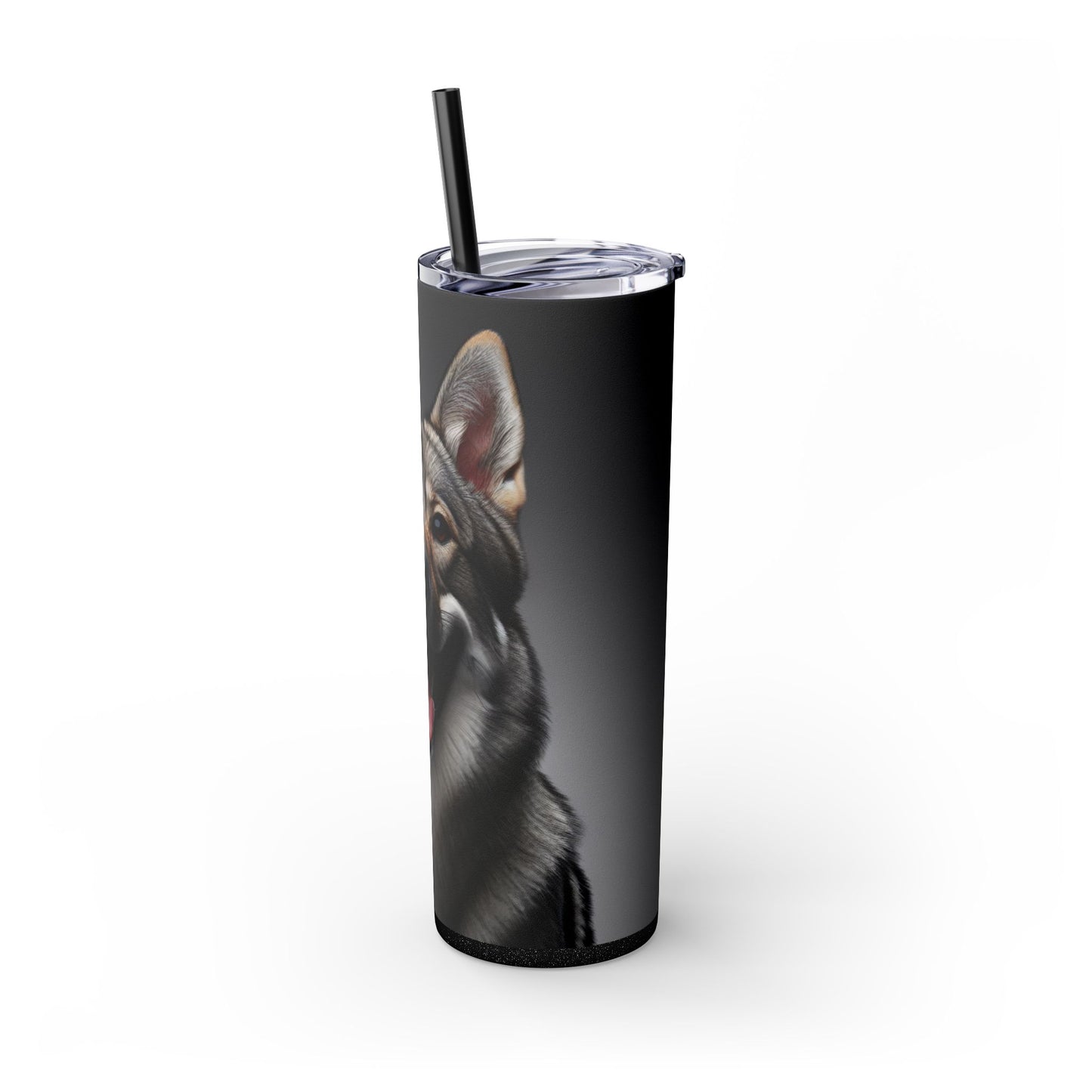 Gobelet isotherme tchécoslovaque Vlcak avec paille, 59 cl