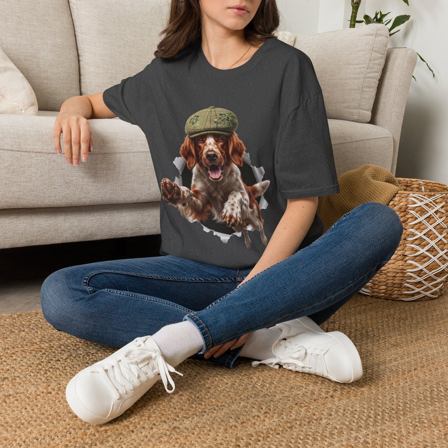 Irish Red and White Setter Tee Shirt