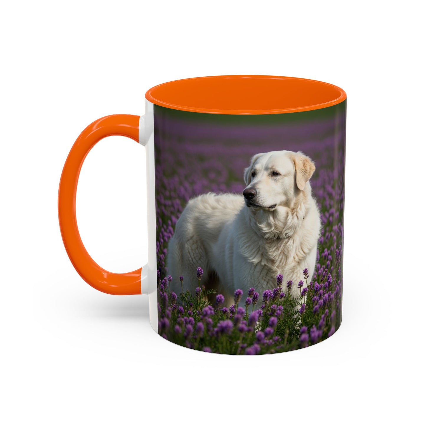 Taza de café con acento Kuvasz: regalo perfecto para los amantes de los perros
