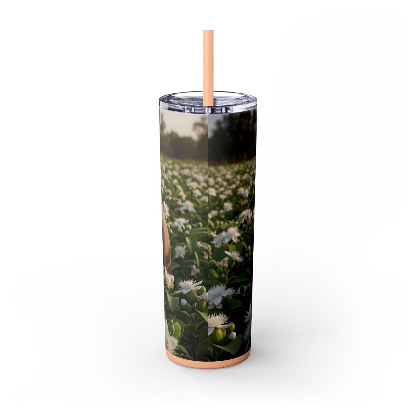 Bully Kutta Skinny Tumbler with Straw, 20oz