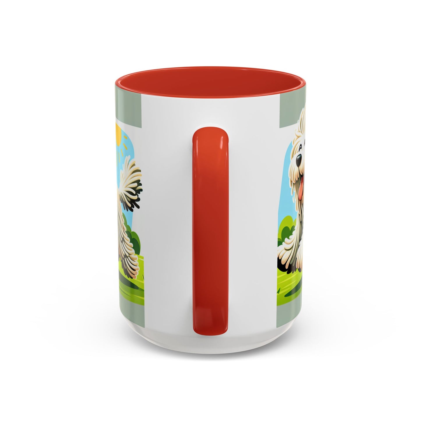 Mug Komondor Accent - Le cadeau idéal pour les amoureux des chiens