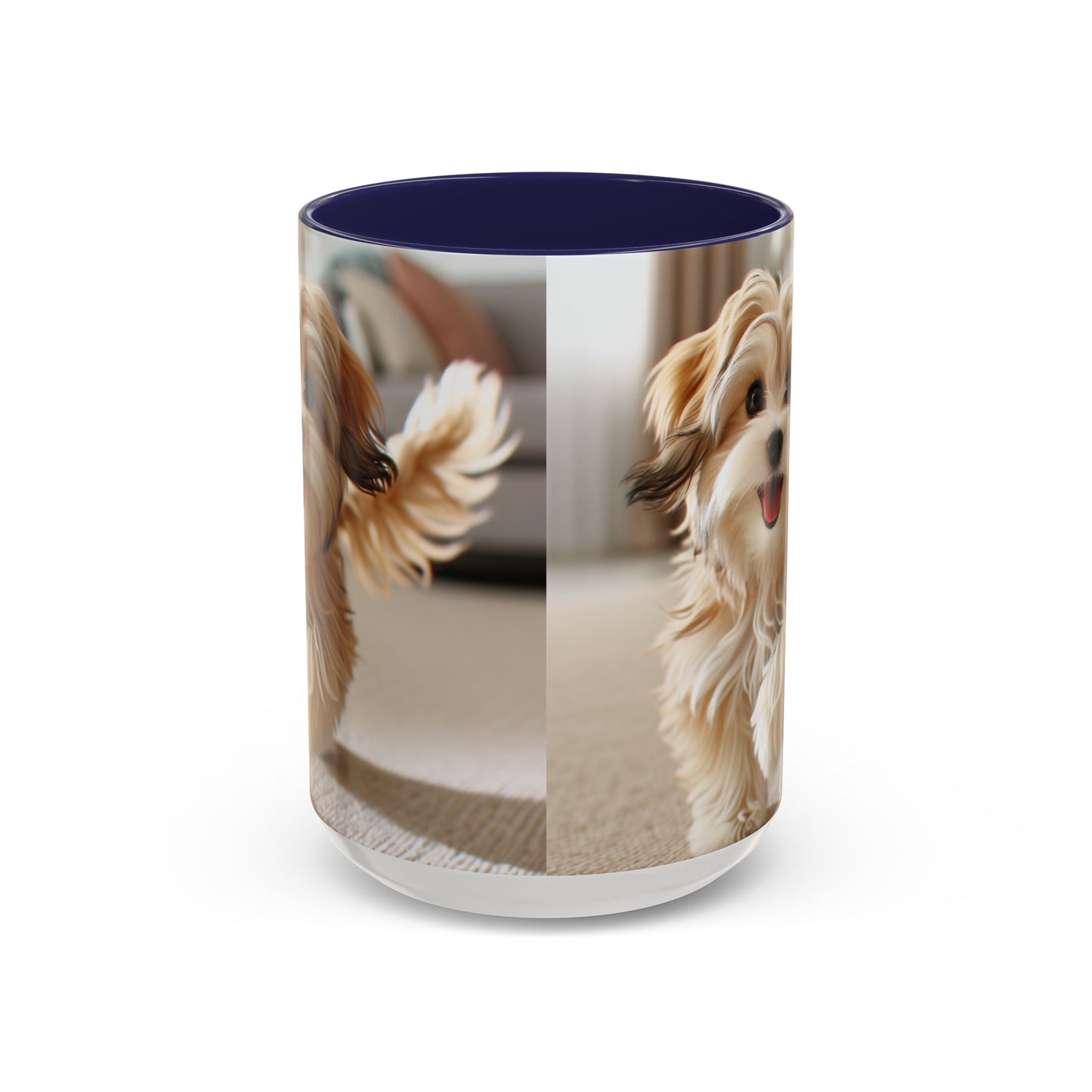Mug à café Morkie Accent - Cadeau idéal pour les amoureux des chiens