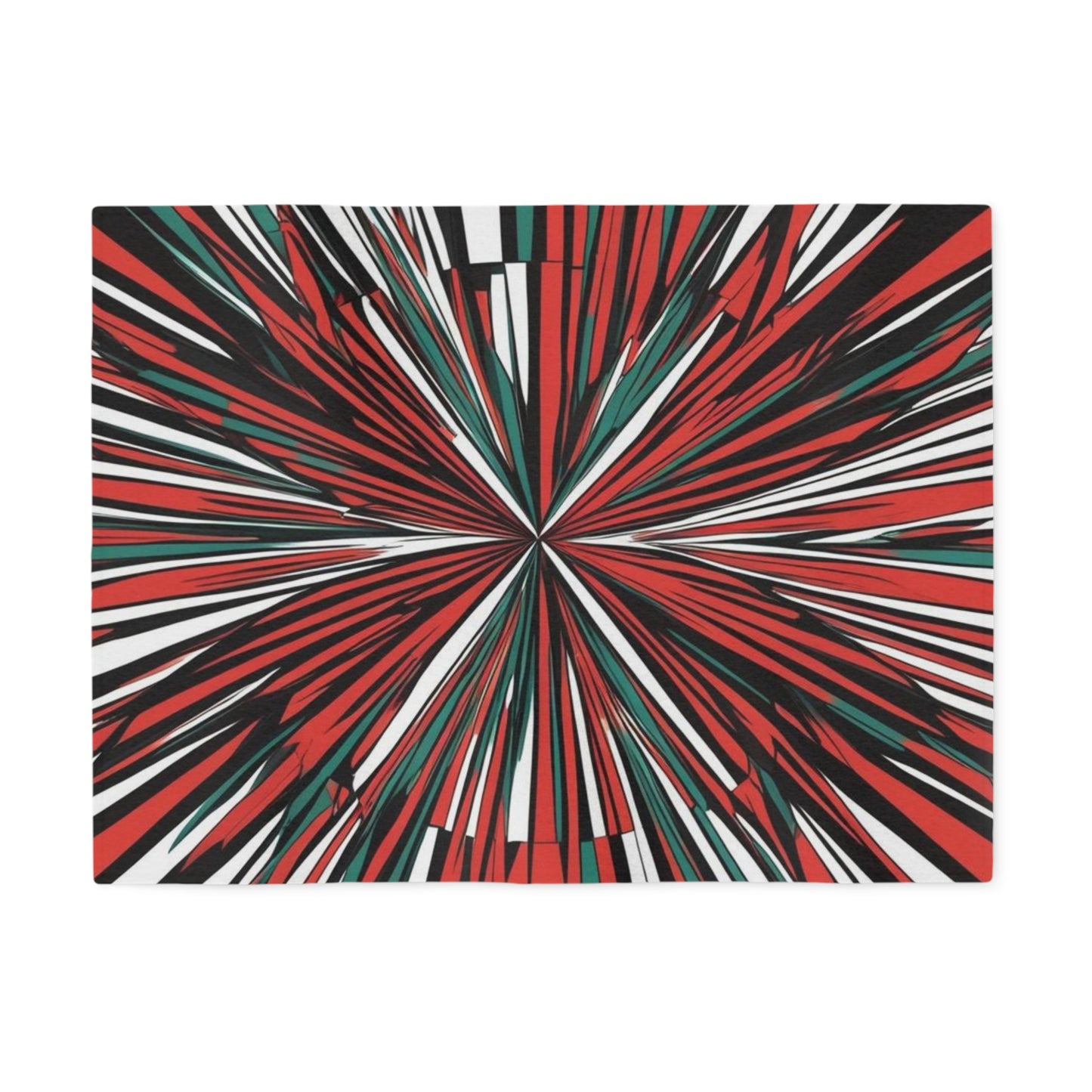 Sweat-shirt/couverture à illusion d'optique