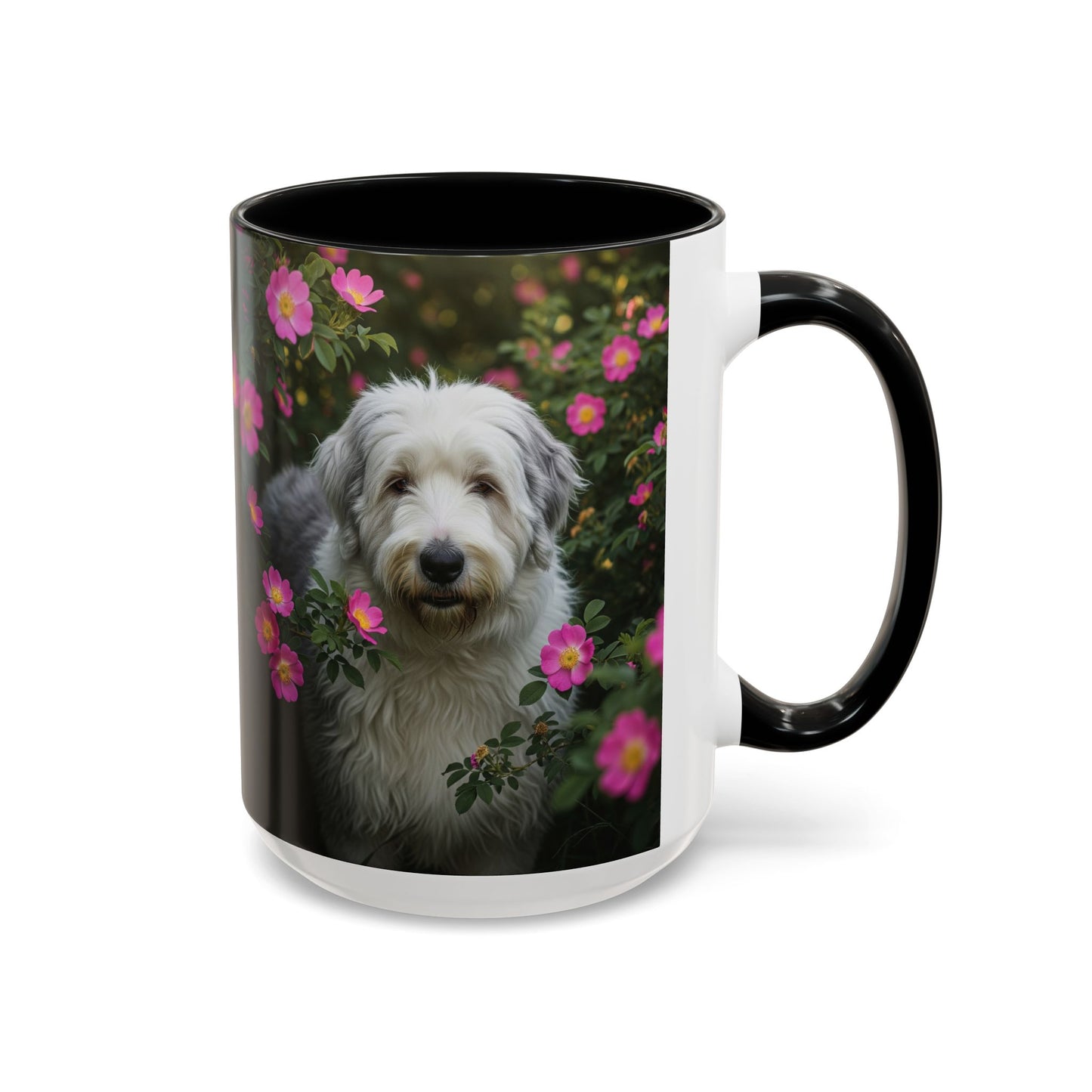 Mug à café à motif de bobtail - Cadeau idéal pour les amoureux des chiens