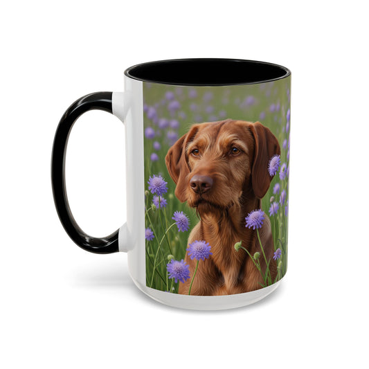 Hungarian Wirehaired Vizsla Accent Coffee Mug - Perfect Gift for Dog Lovers