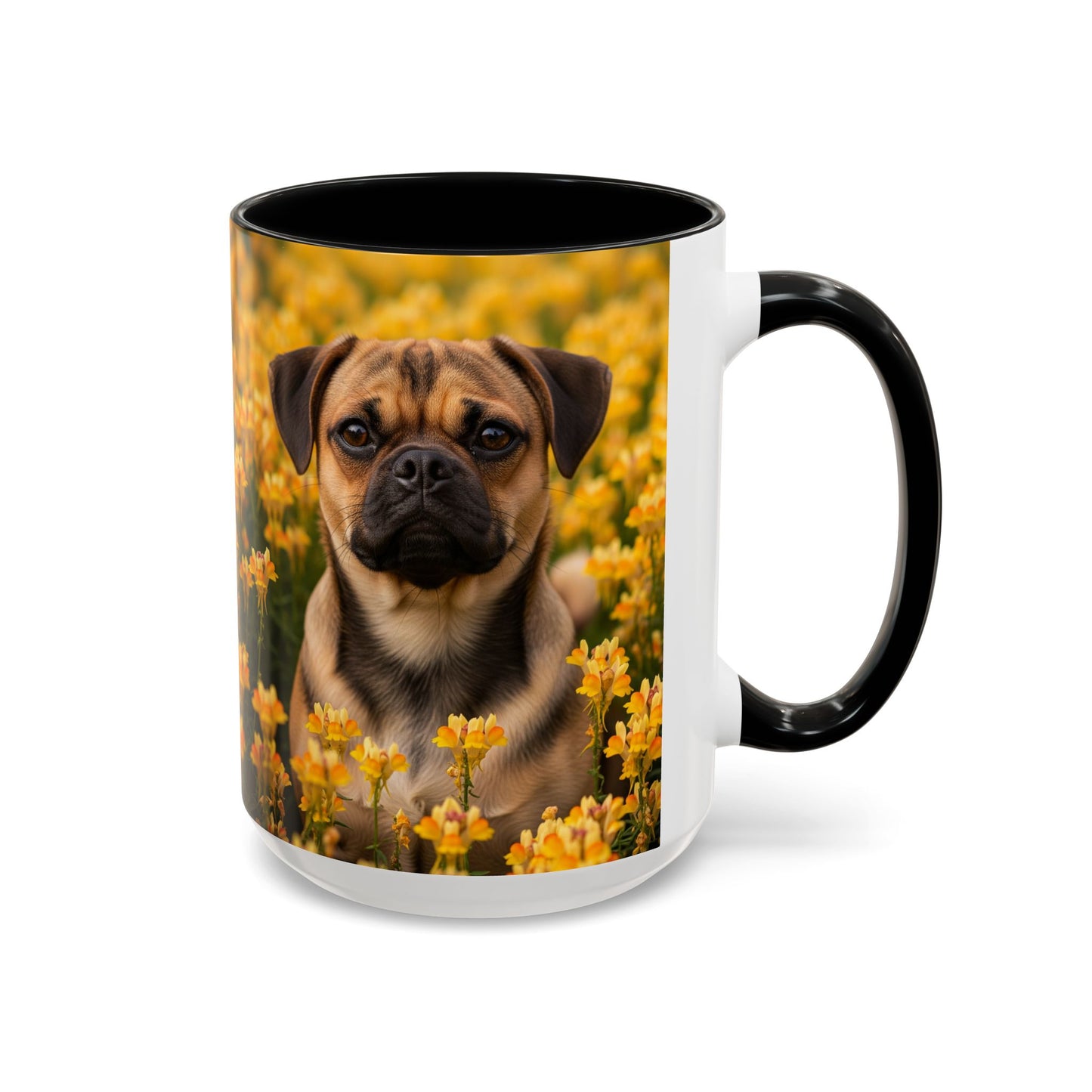 Taza de café con detalles de Puggle: el regalo perfecto para los amantes de los perros