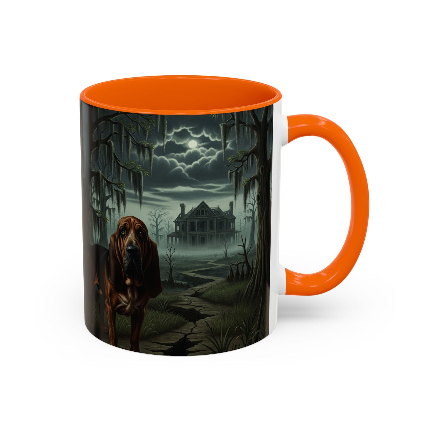 Bloodhound Accent Coffee Mug - Perfect Gift for Dog Lovers