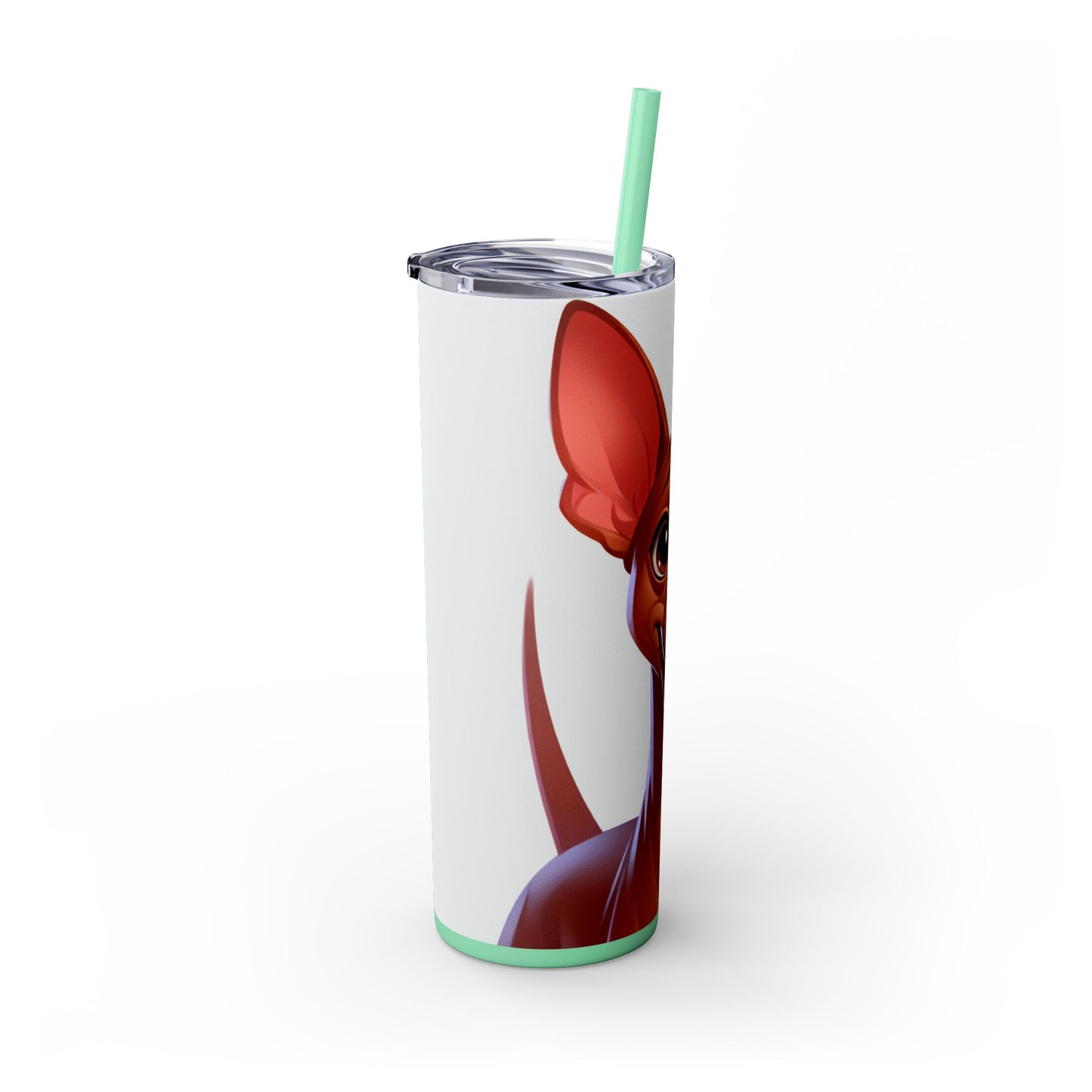 Vaso Cirneco dell'Etna con pajita, 20 oz