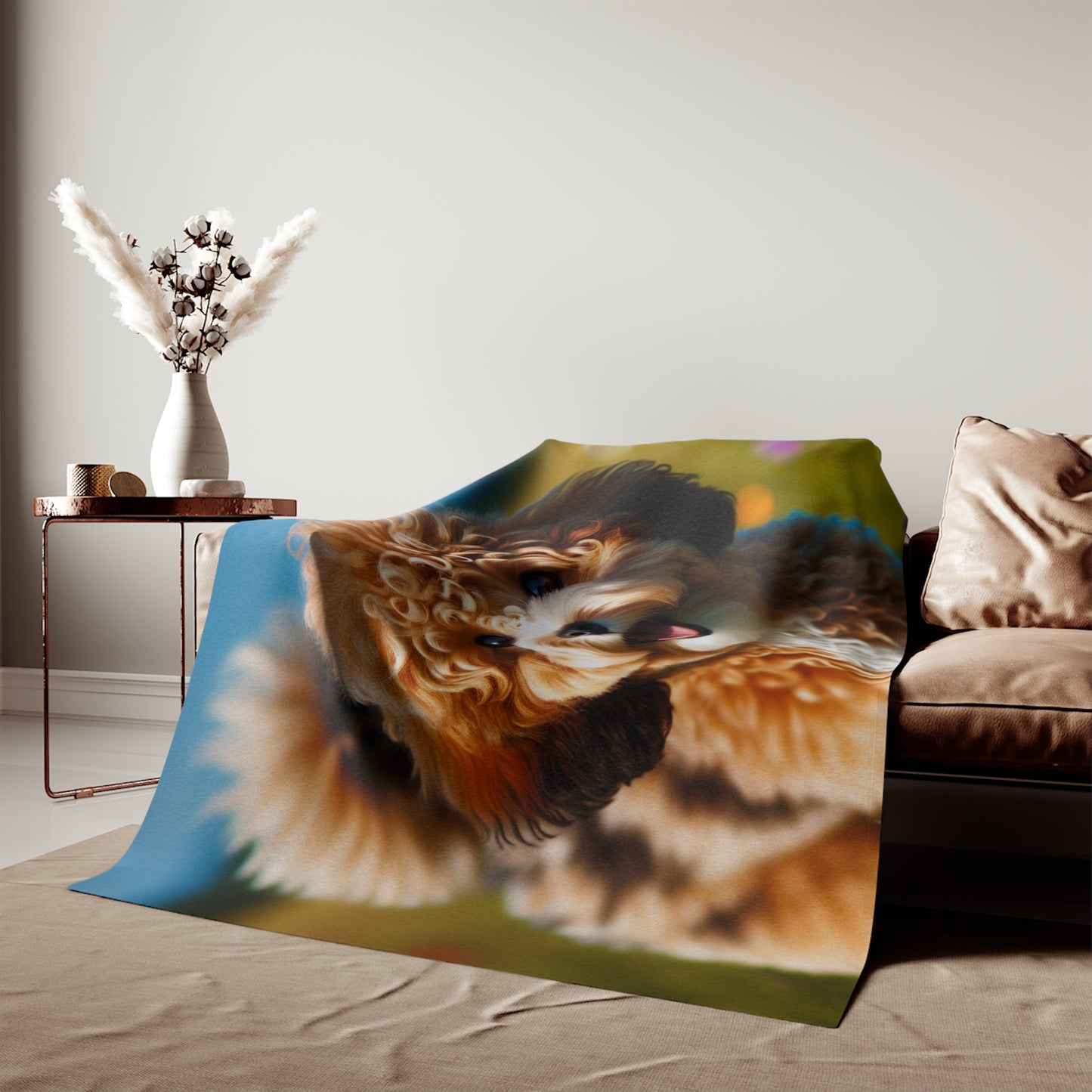 Sweatshirt Blanket – Plush Fleece Throw, 2 Size Options