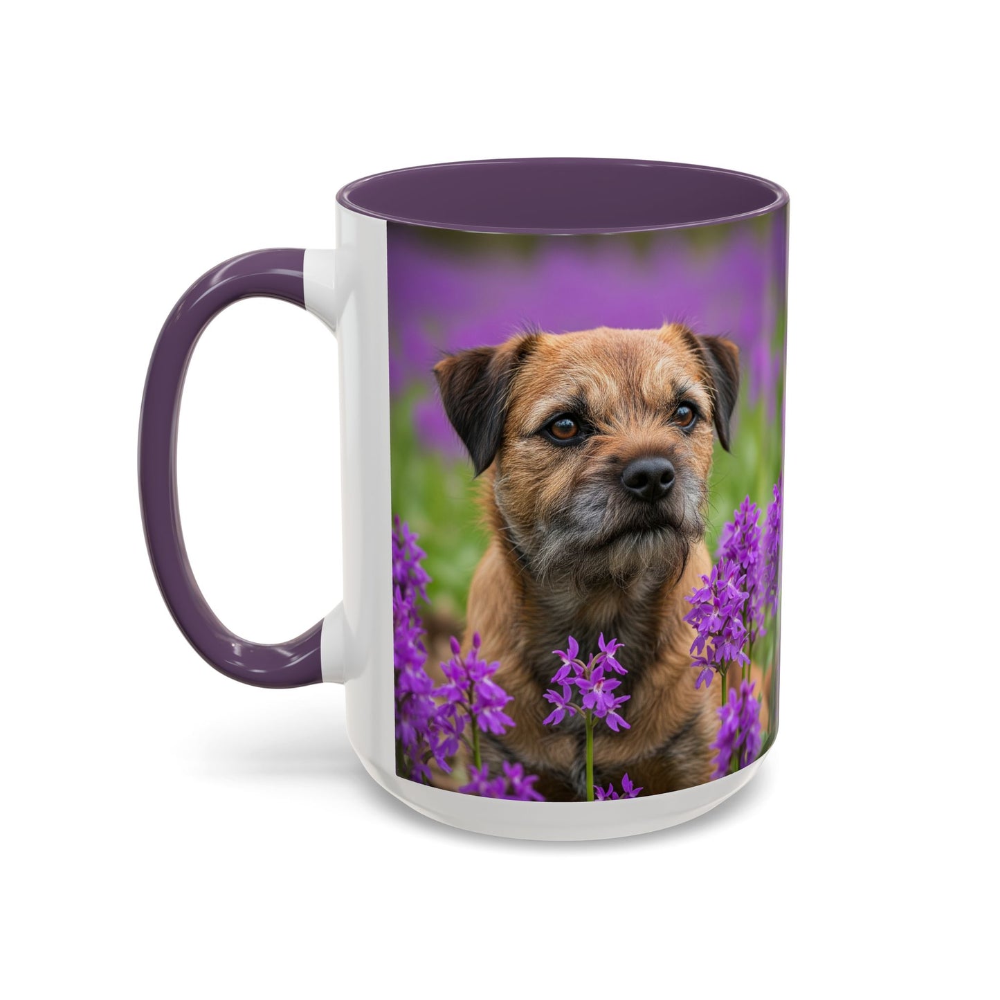 Border Terrier Accent Coffee Mug - Perfect Gift for Dog Lovers