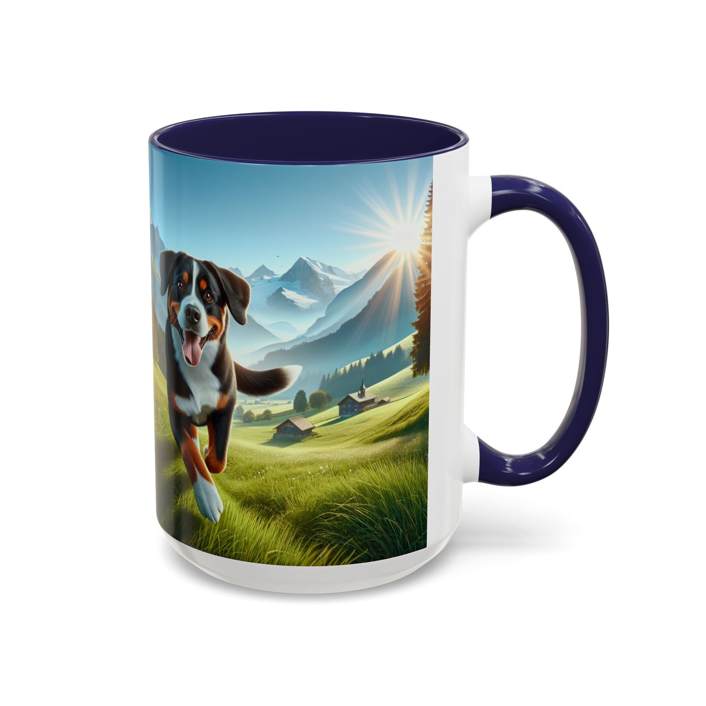 Entlebucher Mountain Dog Accent Coffee Mug - Perfect Gift for Dog Lovers