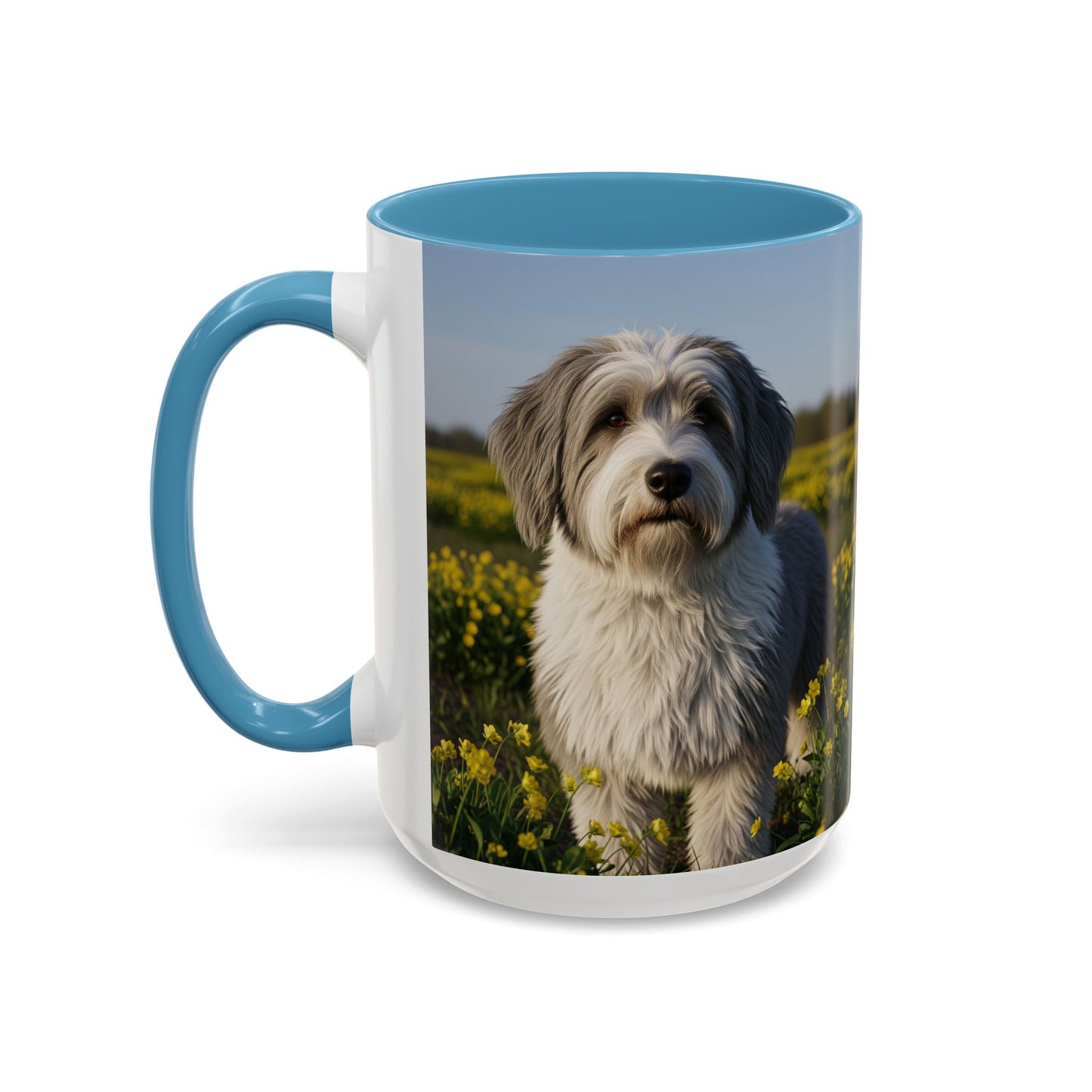 Taza de café con diseño de perro pastor polaco de las tierras bajas: el regalo perfecto para los amantes de los perros.