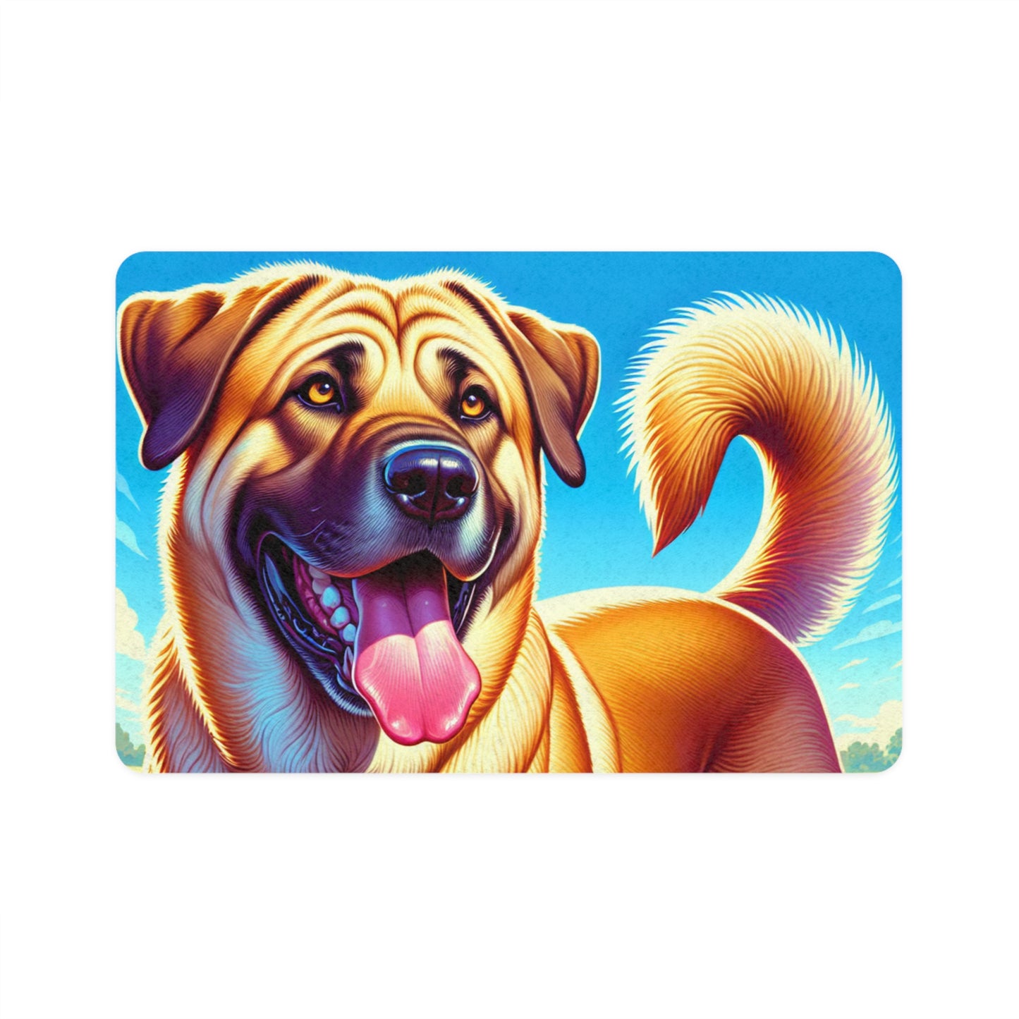 Pet Food Mat (12x18) - Anatolian Shepherd Dog