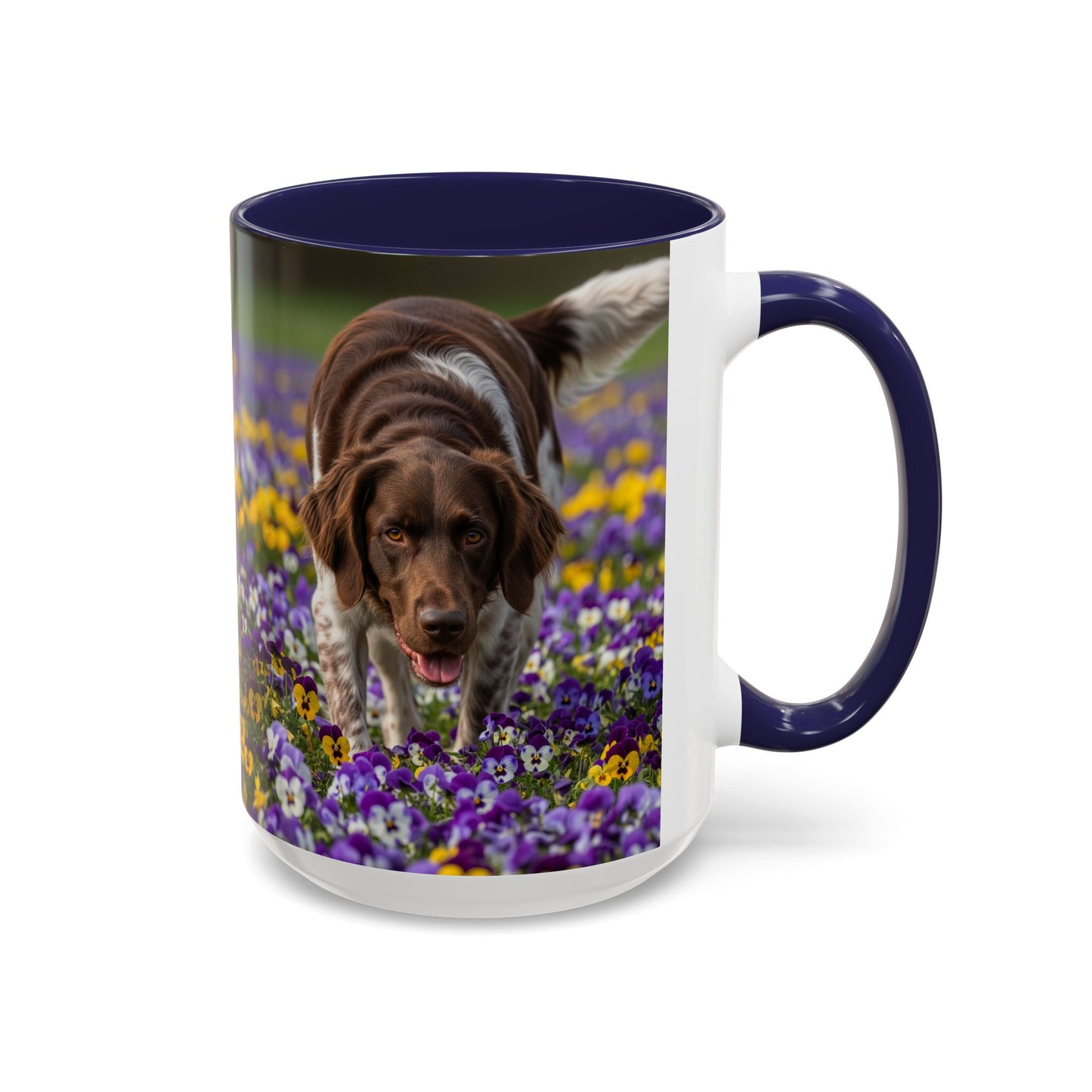 Taza grande con detalles de Munsterlander: el regalo perfecto para los amantes de los perros