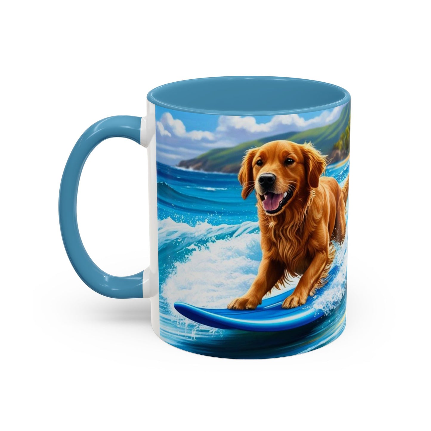 Taza de café con detalles de Surf Dogs: el regalo perfecto para los amantes de los perros