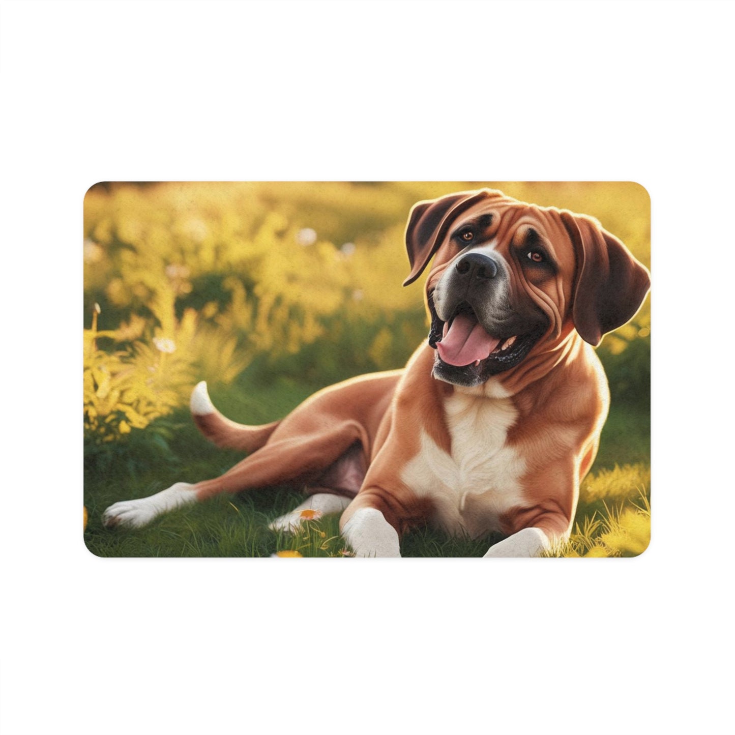 Pet Food Mat (12x18) - Dogue de Bordeaux