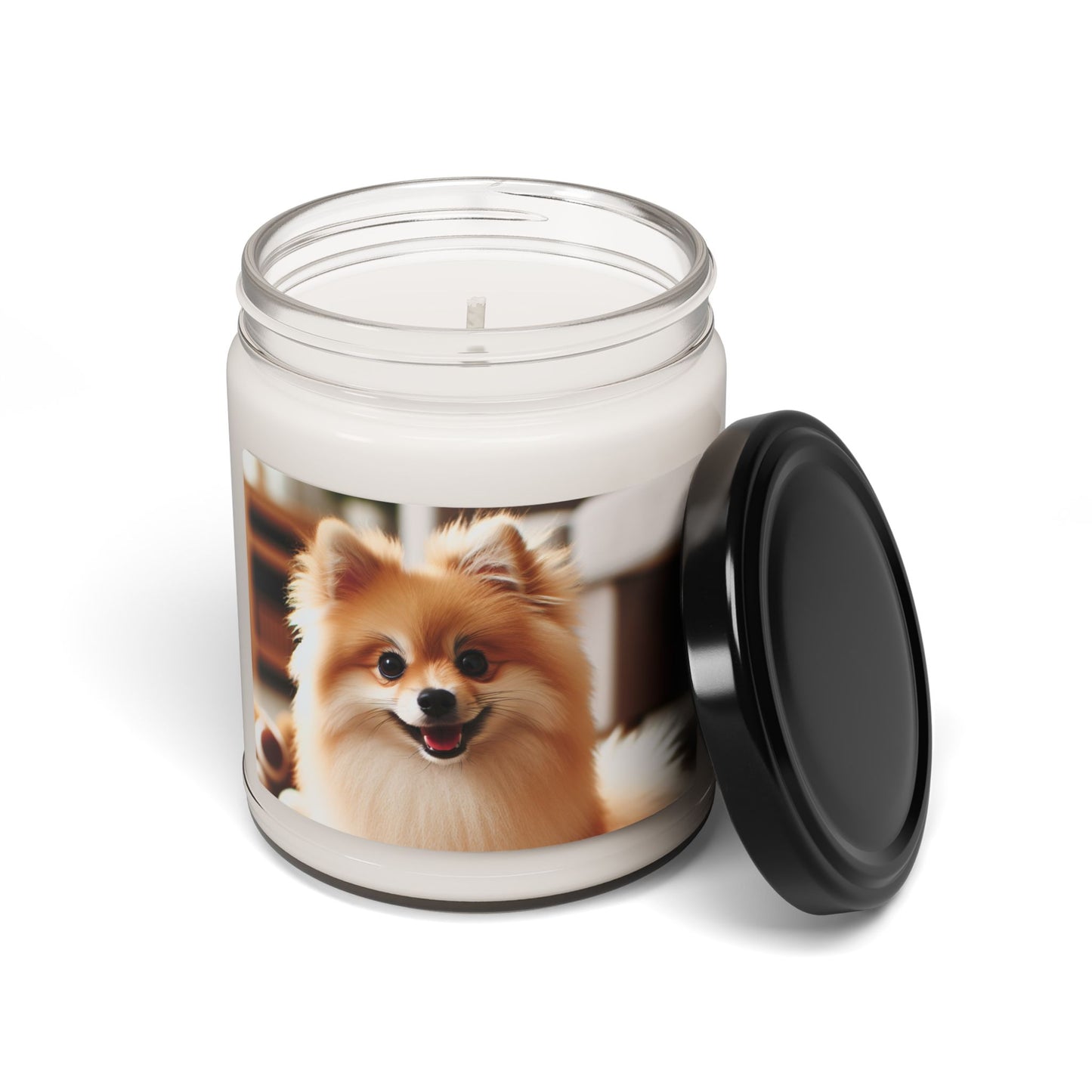 German Spitz- Scented Soy Candle, 9oz