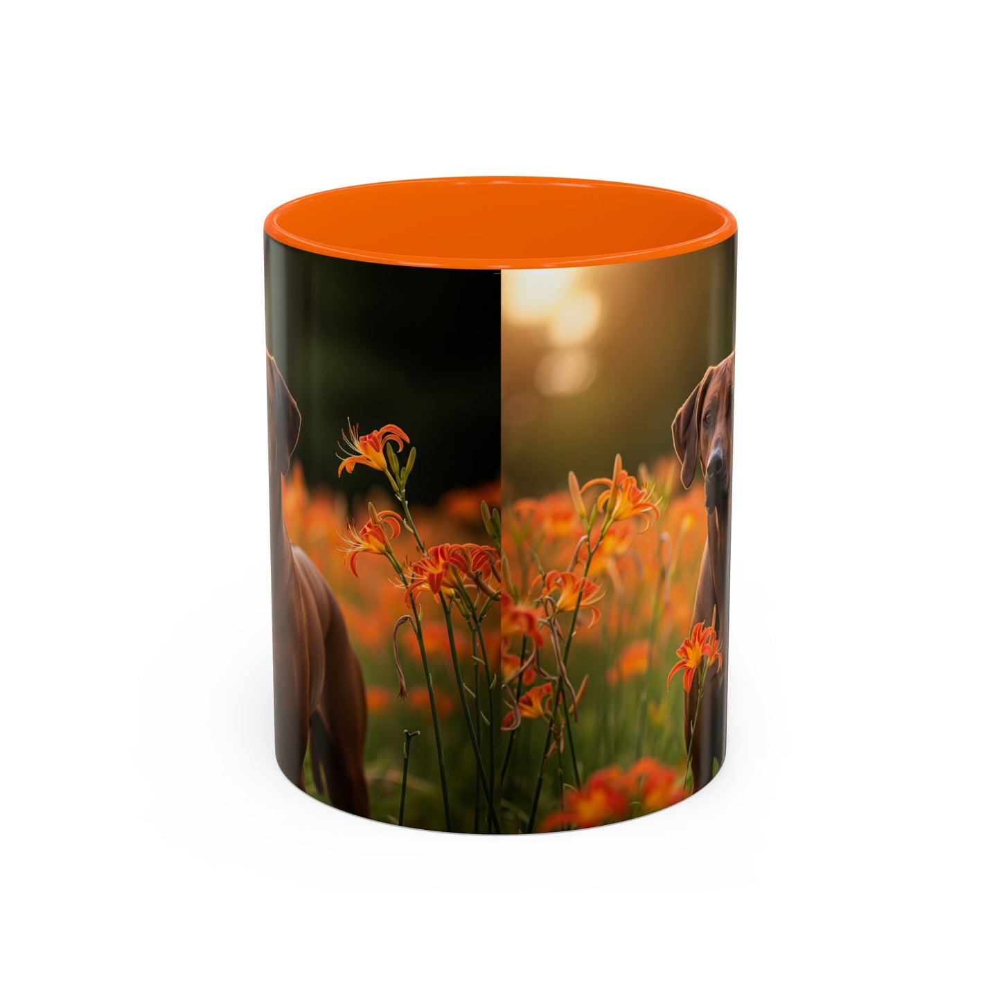Taza de café con diseño de Rhodesian Ridgeback: el regalo perfecto para los amantes de los perros.