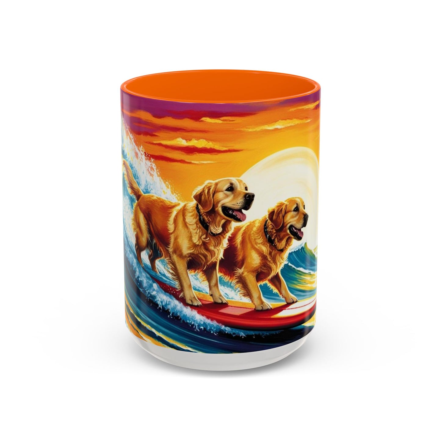 Taza de café con detalles de Surf Dogs: el regalo perfecto para los amantes de los perros