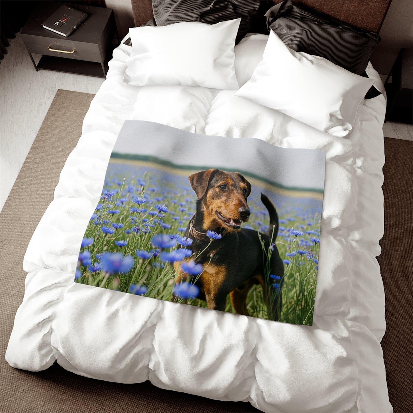 Deutscher Jagdterrier Sweatshirt Blanket