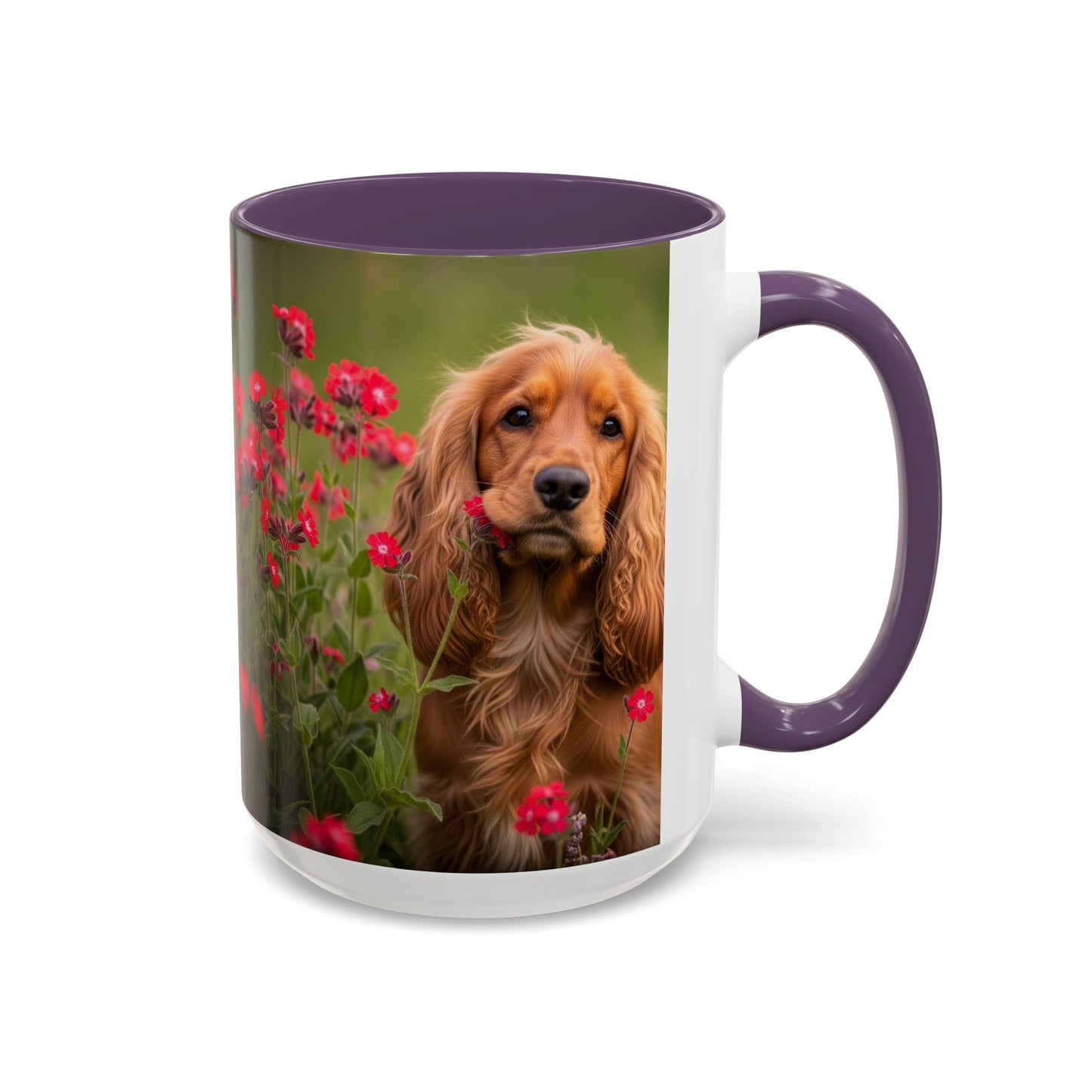 Cocker Spaniel Accent Coffee Mug - Perfect Gift for Dog Lovers