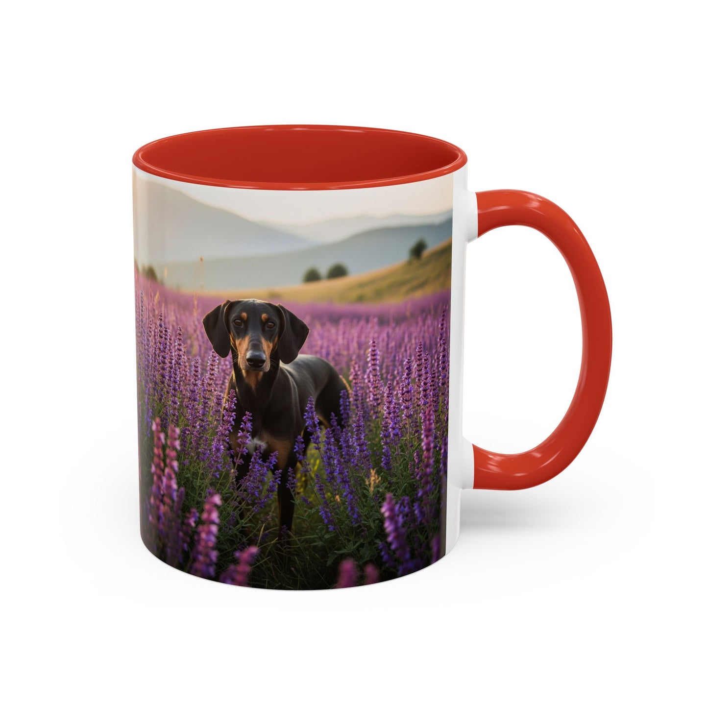 Transylvanian Hound Accent Coffee Mug - Perfect Gift for Dog Lovers