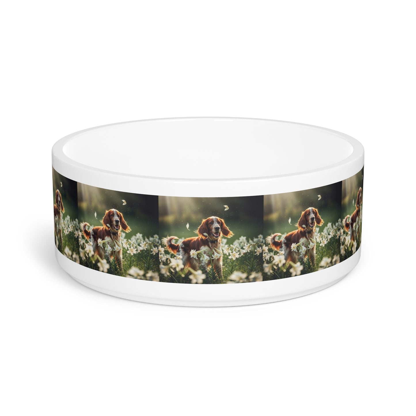 Ceramic Pet Bowl – 16 oz Dog Feeding Bowl