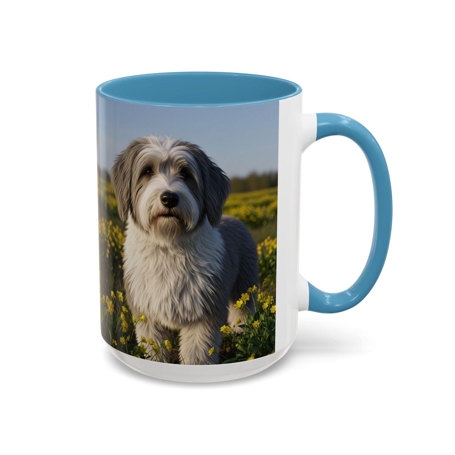Taza de café con diseño de perro pastor polaco de las tierras bajas: el regalo perfecto para los amantes de los perros.