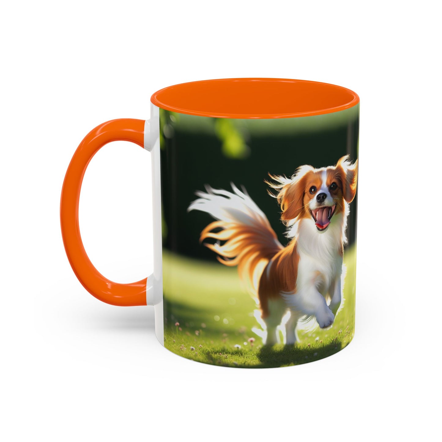 Nederlandse Kooikerhondje Accent Coffee Mug - Cadeau parfait pour les amoureux des chiens