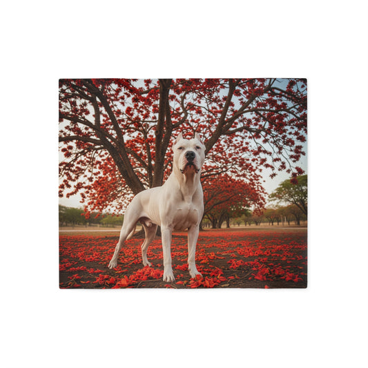 Dogo Argentino Sweatshirt Blanket