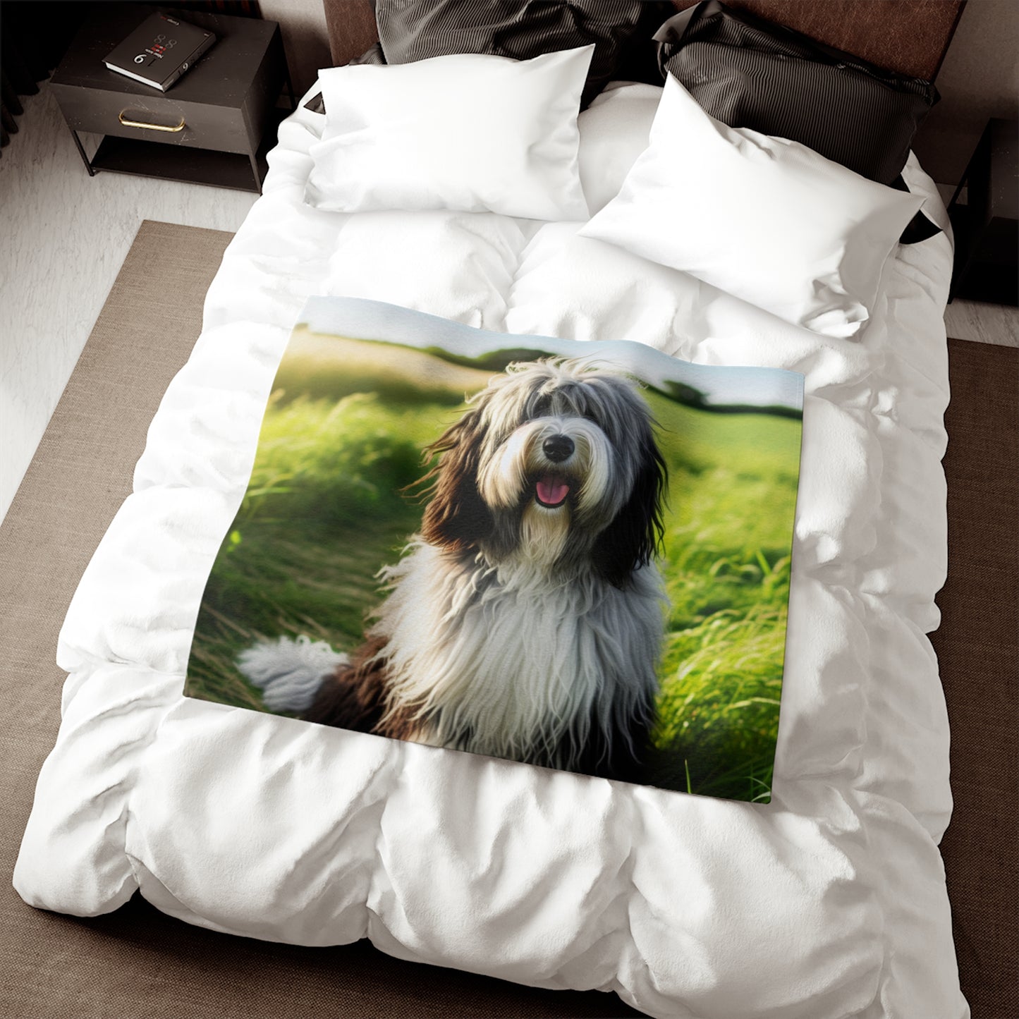 Sweatshirt Blanket – Plush Fleece Throw, 2 Size Options