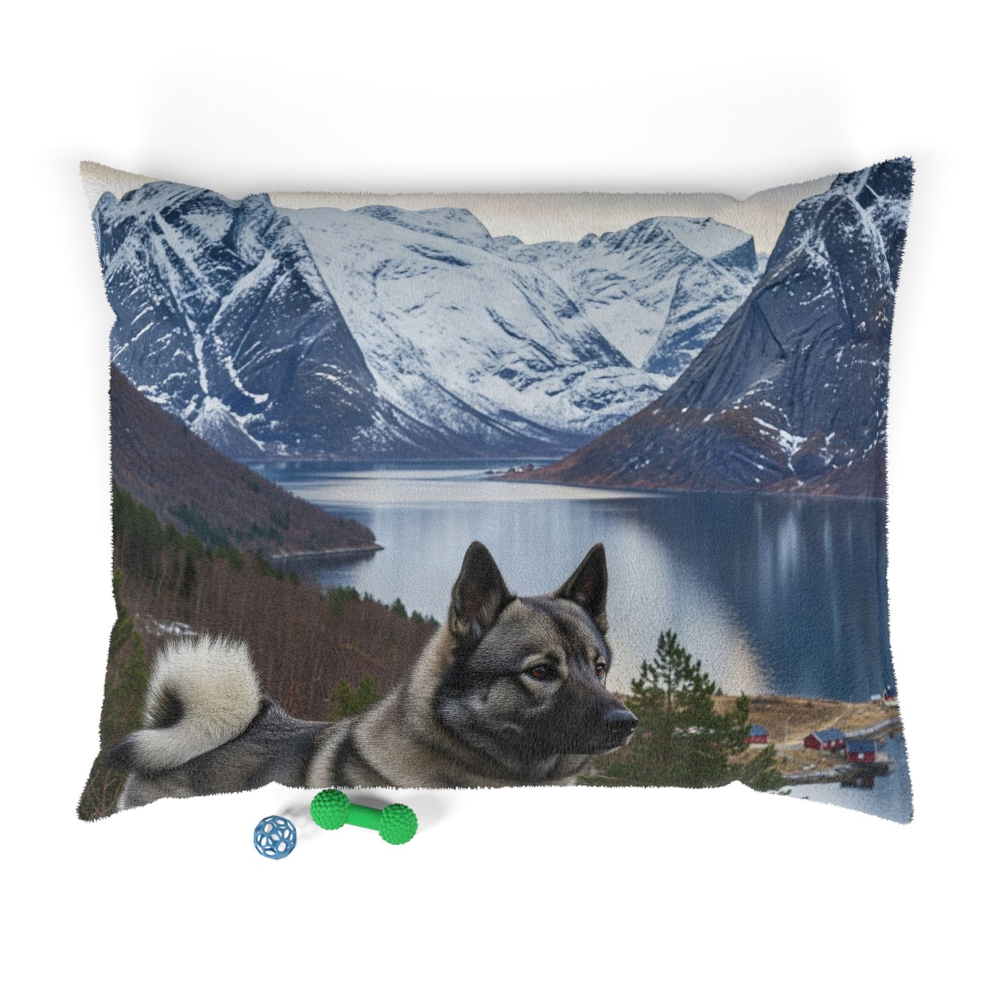 Norwegian Elkhound Pet Bed