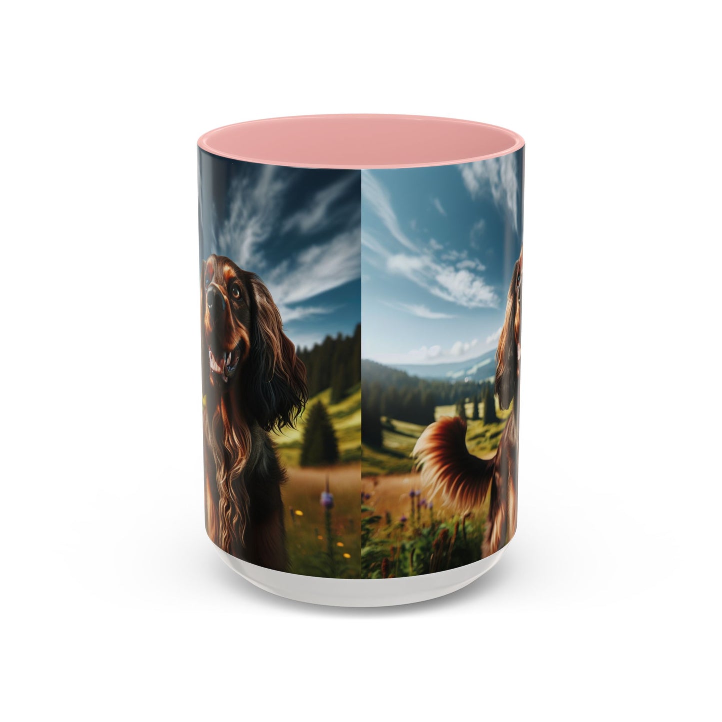 Deutscher Wachtelhund Accent Coffee Mug - Perfect Gift for Dog Lovers