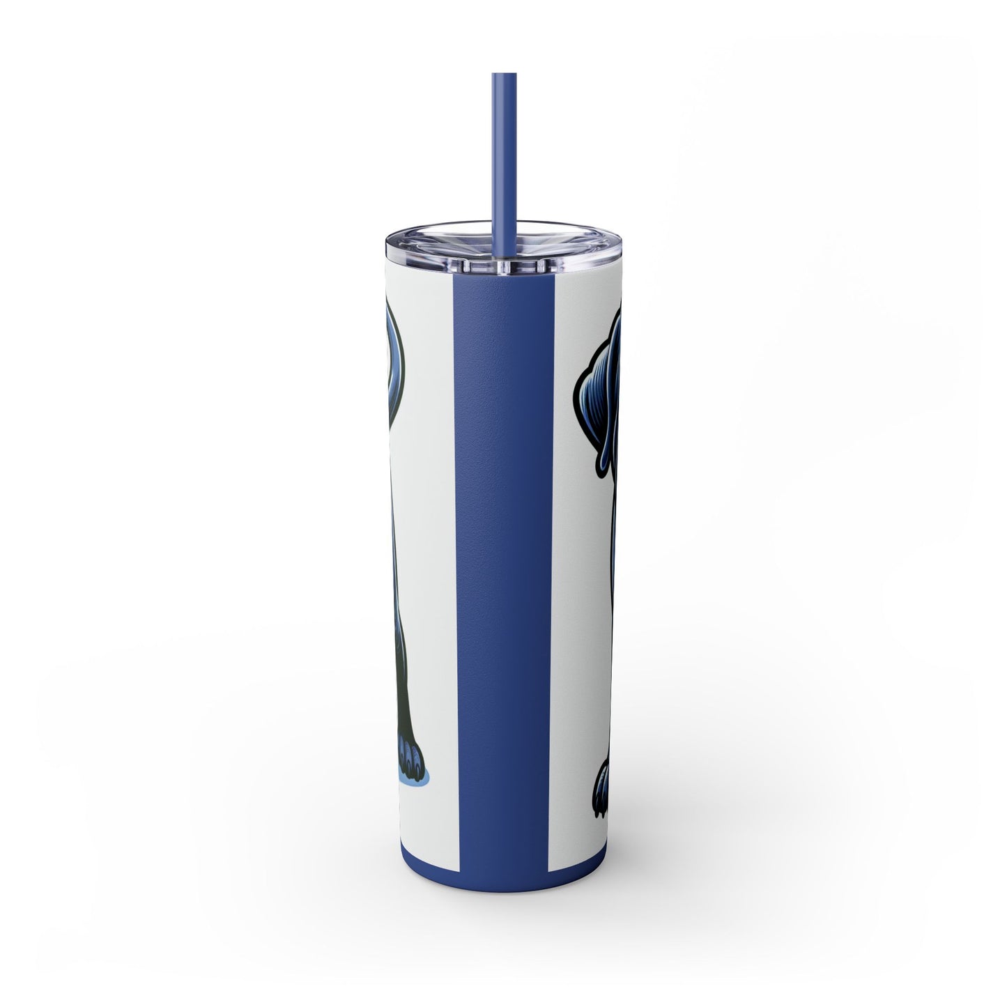 Neapolitan Mastiff Tumbler with Straw, 20oz