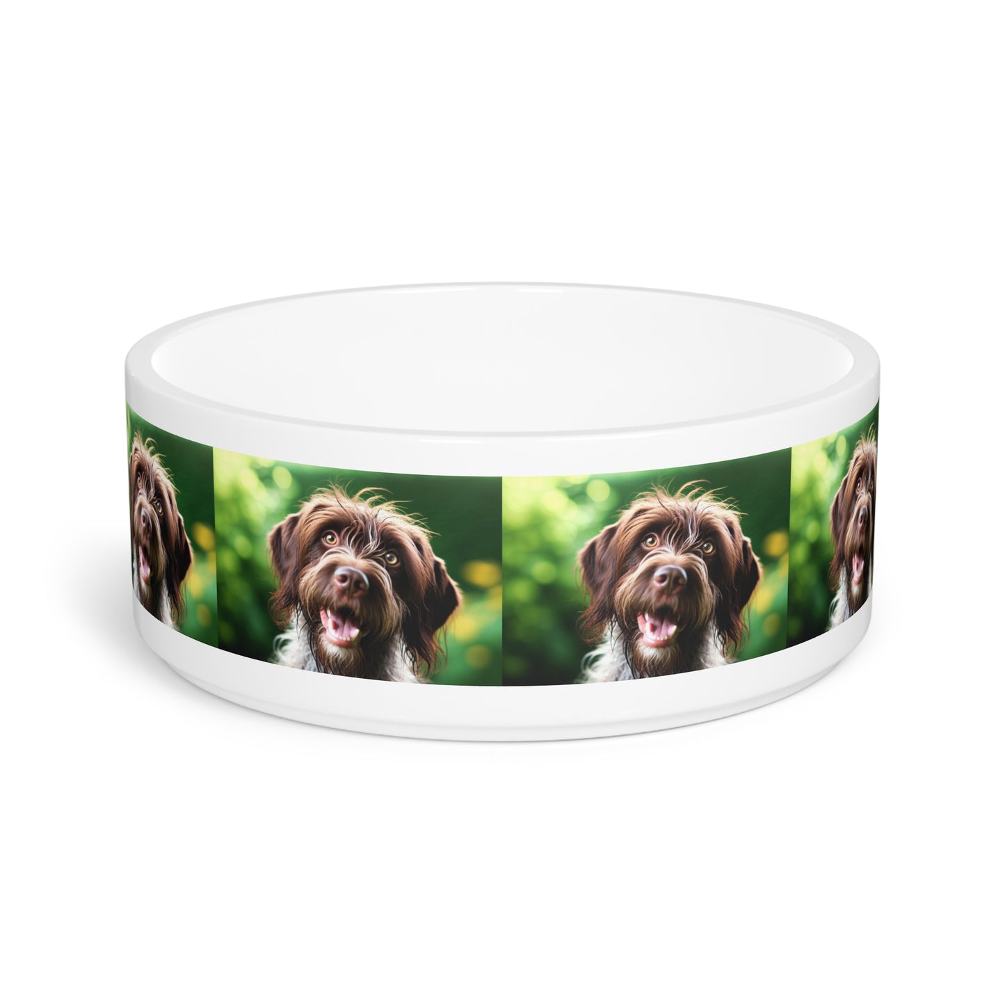 German Wirehaired Pointer Pet Bowl