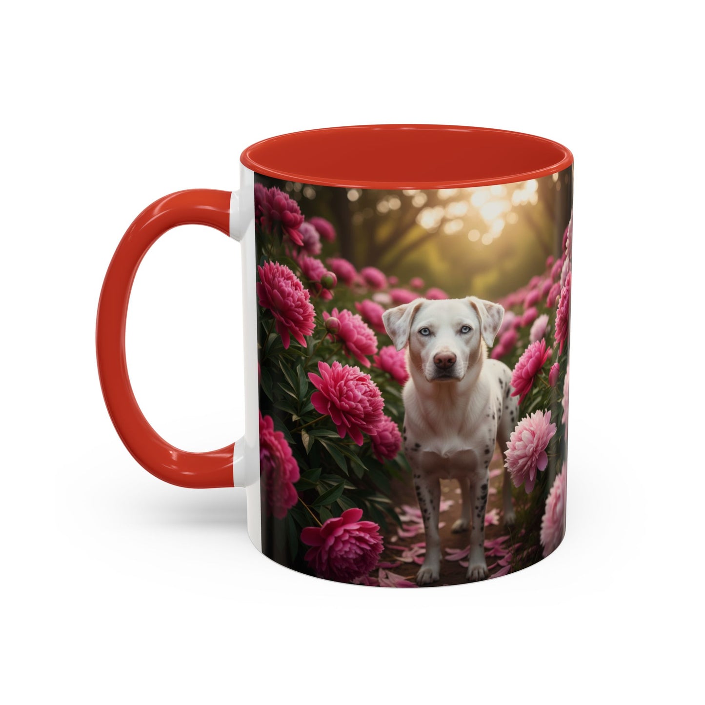 Catahoula Leopard Dog Accent Mug – Ceramic Coffee Cup