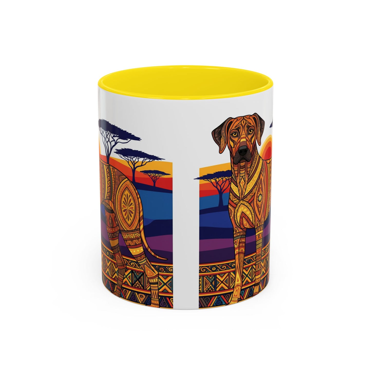 Taza de café con diseño de Rhodesian Ridgeback: el regalo perfecto para los amantes de los perros.