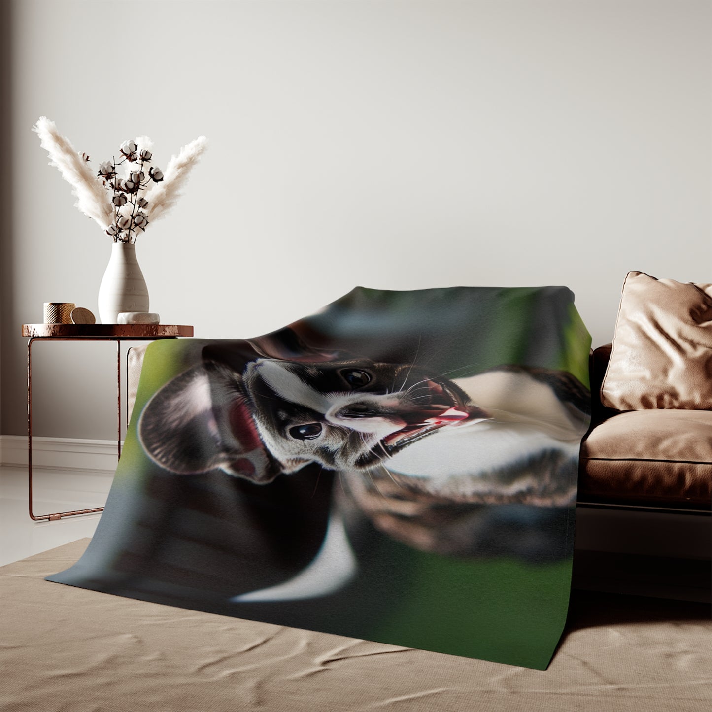 Frenchton Sweatshirt Blanket