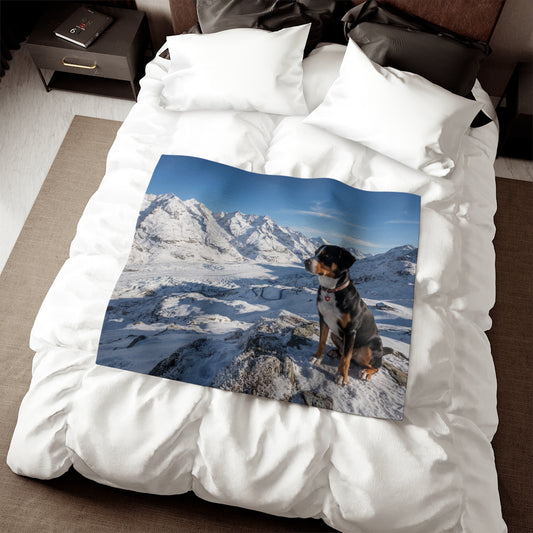Entlebucher Mountain Dog Blanket