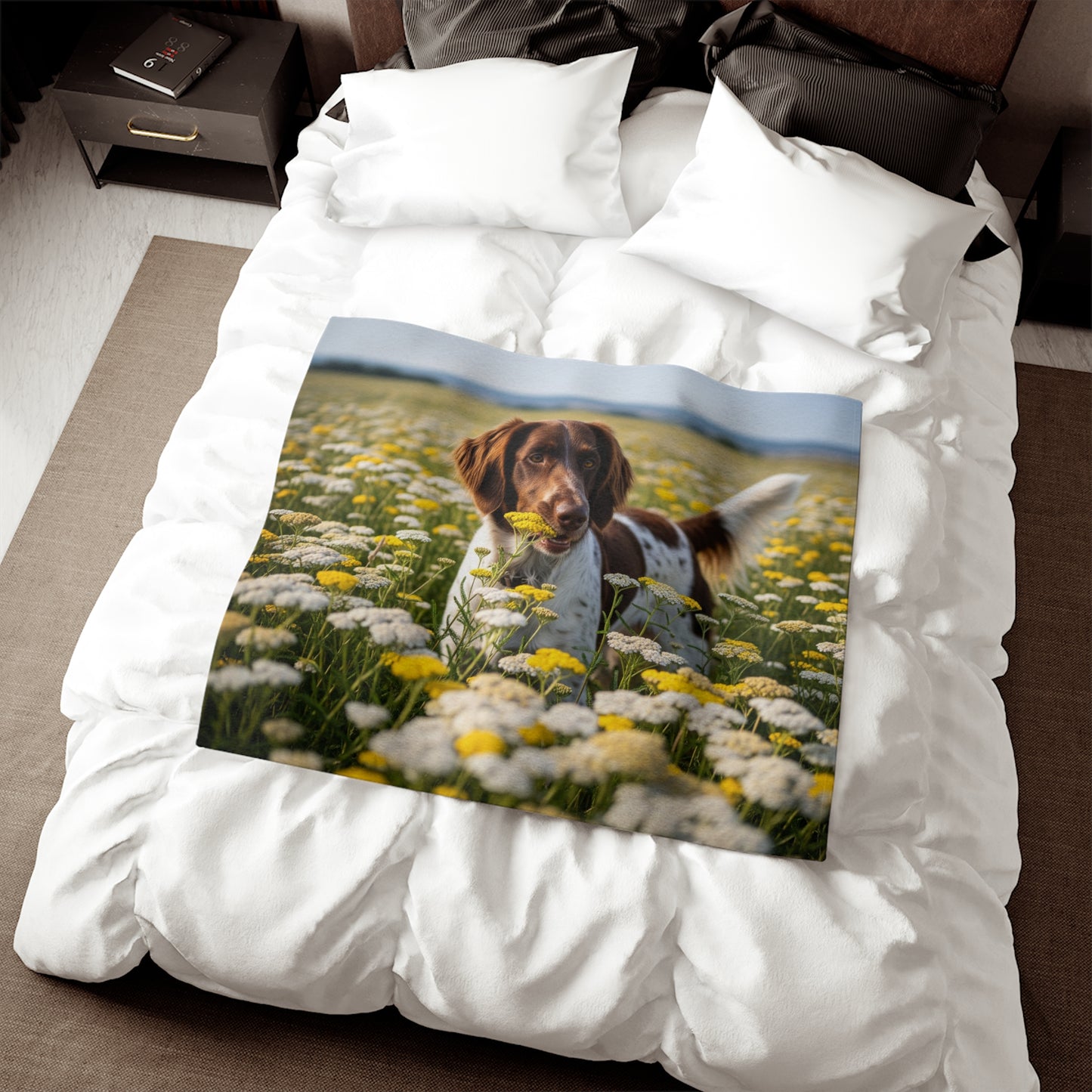 Drentsche Patrijshond Sweatshirt Blanket
