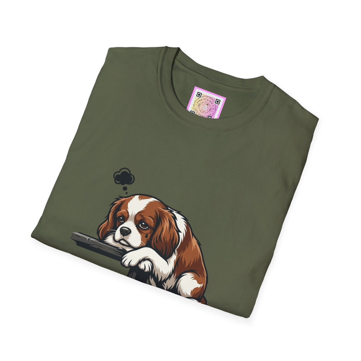 Cavalier King Charles Spaniel Current Mood Tee Shirt