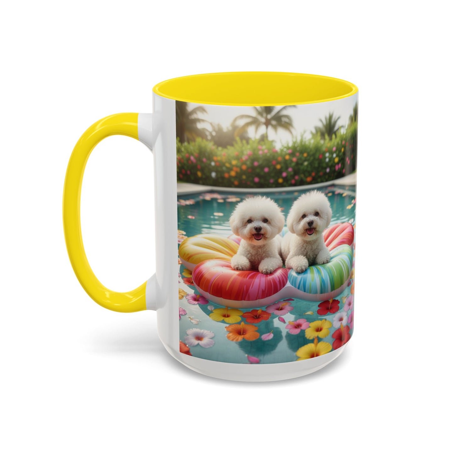 Taza con detalles de Bichón Frisé: el regalo perfecto para los amantes de los perros